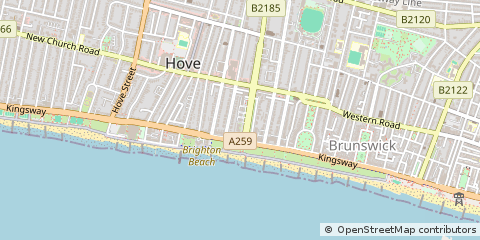 Map of Hove
