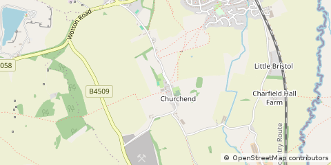 Map of Wotton-Under-Edge