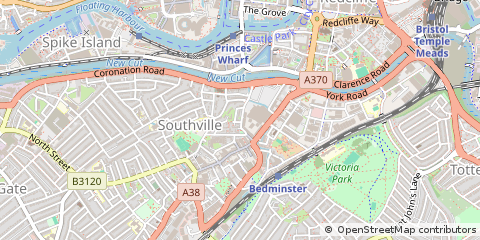 Map of Bristol