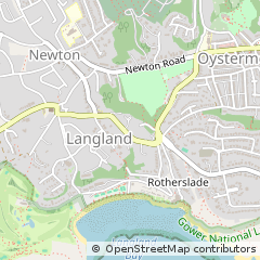 Map of Swansea