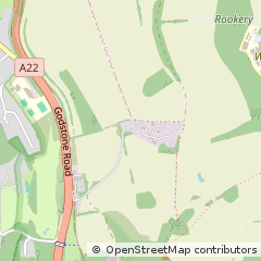 Map of Caterham, Surrey