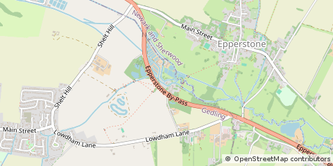 Map of Nottingham