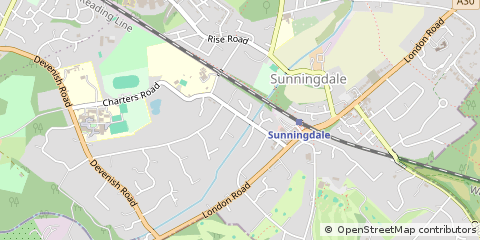 Map of Ascot