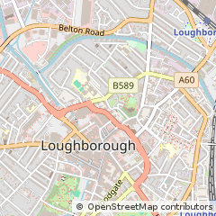 Map of Loughborough