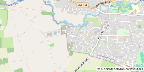 Map of Market Harborough