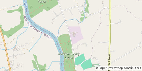 Map of Ballymena, Antrim