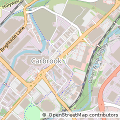 Map of Sheffield