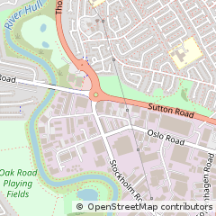 Map of Hull, East Yorkshire