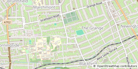 Map of Edinburgh