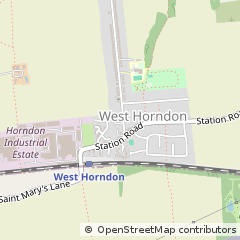 Map of Brentwood, Essex
