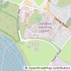 Map of Canvey Island, Essex