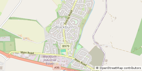 Map of Blackburn