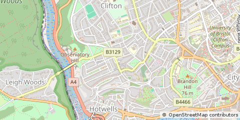 Map of Bristol