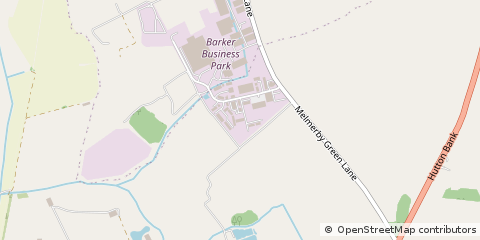 Map of Ripon, North Yorkshire