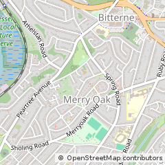 Map of Southampton, Hampshire