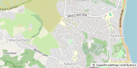 Map of Swansea