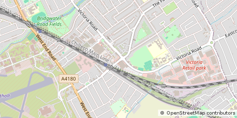 Map of South Ruislip