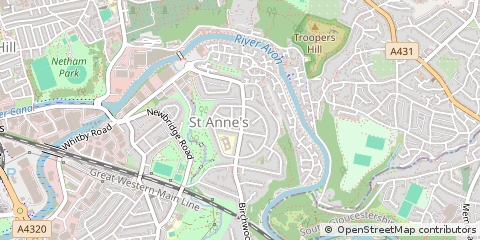 Map of Bristol