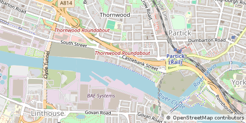 Map of Glasgow