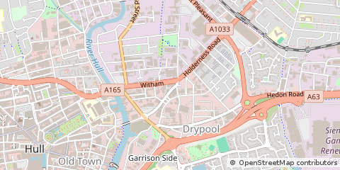 Map of Hull