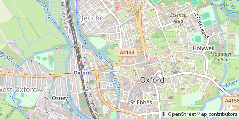 Map of Oxfordshire