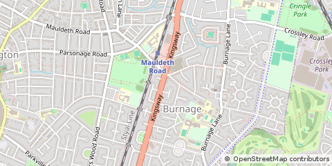 Map of Manchester