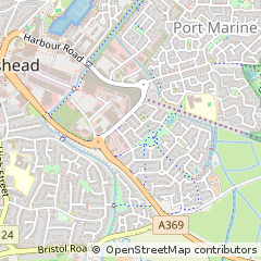 Map of Portishead, North Somerset