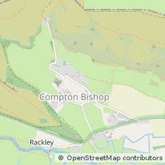 Map of Axbridge, Somerset