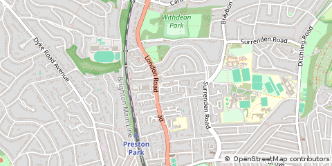 Map of Brighton