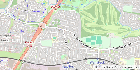 Map of Newcastle Upon Tyne