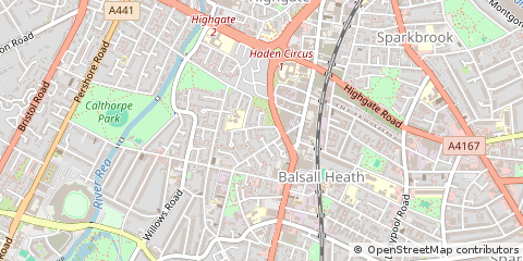 Map of Birmingham