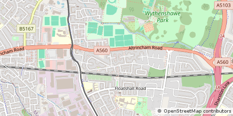 Map of Manchester