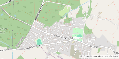 Map of Reading, Berkshire