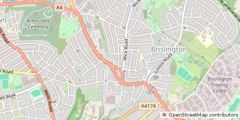 Map of Bristol