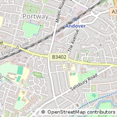 Map of Andover