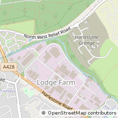 Map of Northampton