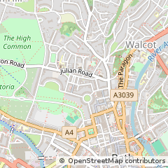 Map of Bath