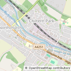 Map of Berkhamsted, Hertfordshire