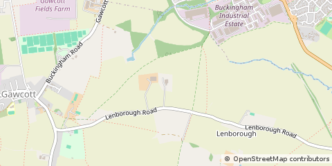 Map of Buckingham, Buckinghamshire