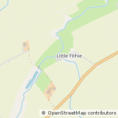Map of Brechin, Angus