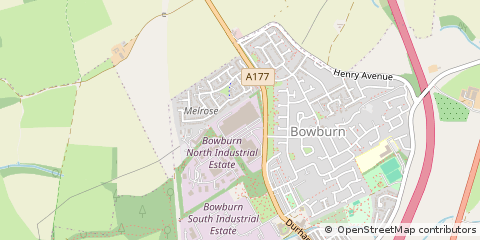 Map of Durham
