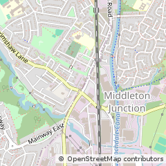Map of Manchester