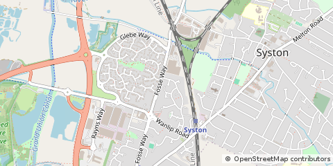 Map of Leicester