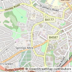 Map of West Midlands
