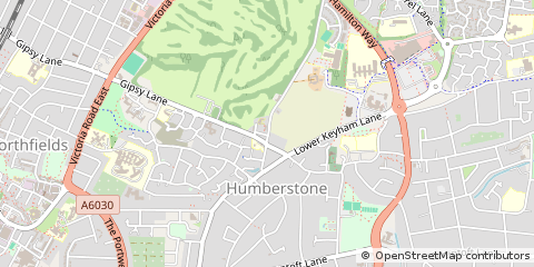 Map of Leicester