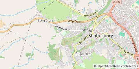 Map of Shaftesbury