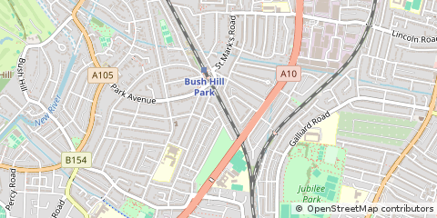 Map of Enfield