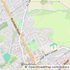 Map of Oldham