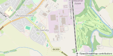 Map of Durham City
