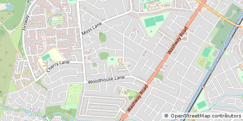 Map of Sale, Cheshire
